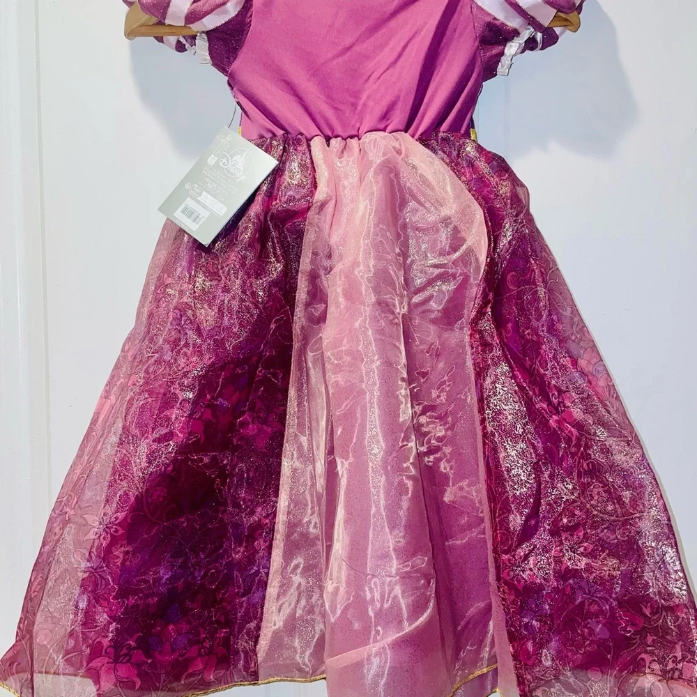 Official 💯 Original Disney Store Europe Rapunzel Costume from Tangled Rare SZ 4 - Picture 12 of 17